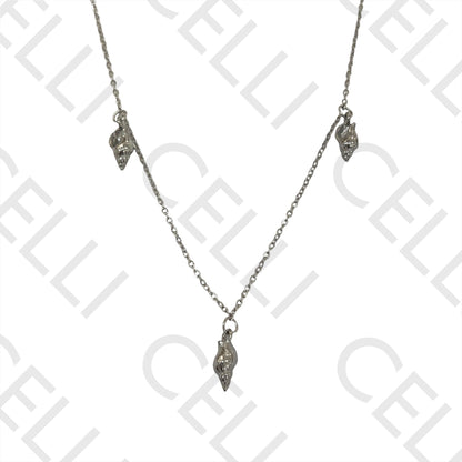 钢制项链 - 贝壳