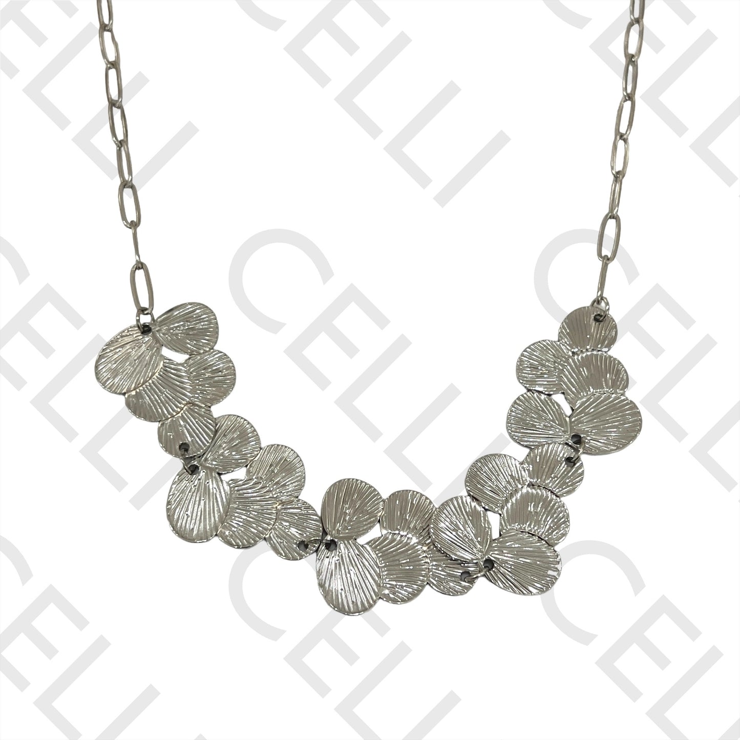 不锈钢项链 - 叶子