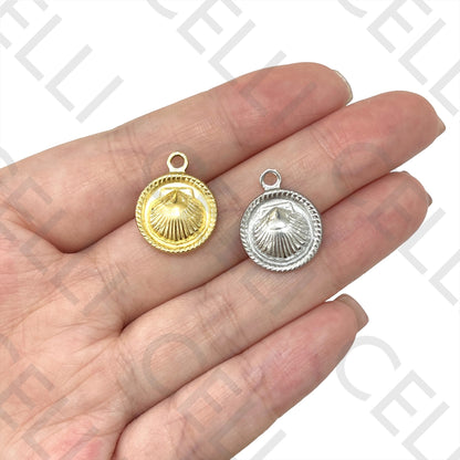 Medalla de acero - concha