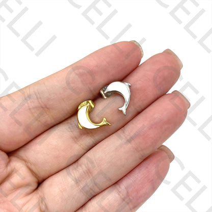 Steel Necklace/Earring - Dolphin