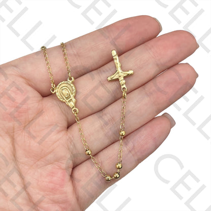 Steel Necklace - Rosary