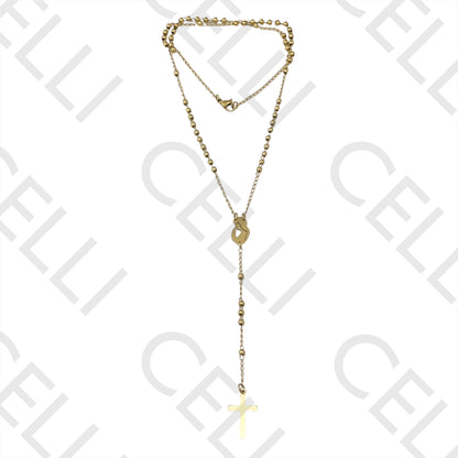 Steel Necklace - Rosary
