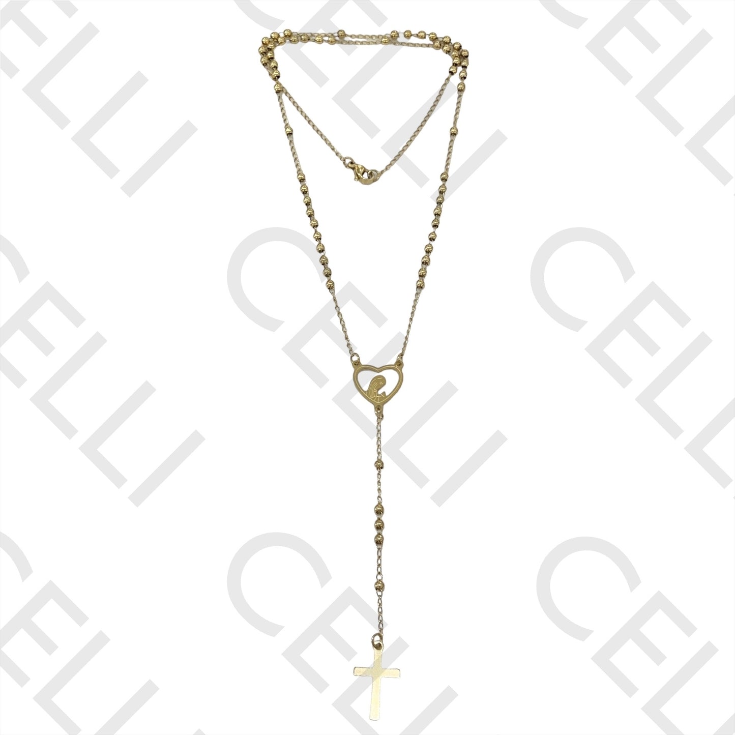 Steel Necklace - Rosary