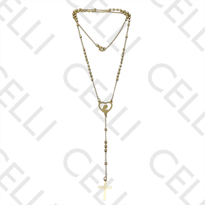 Steel Necklace - Rosary