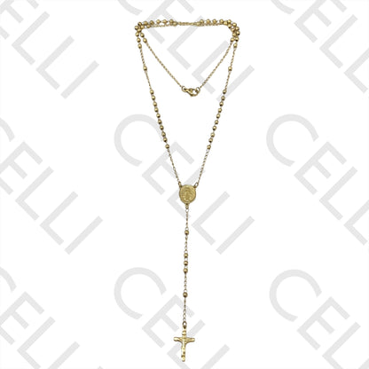 Steel Necklace - Rosary