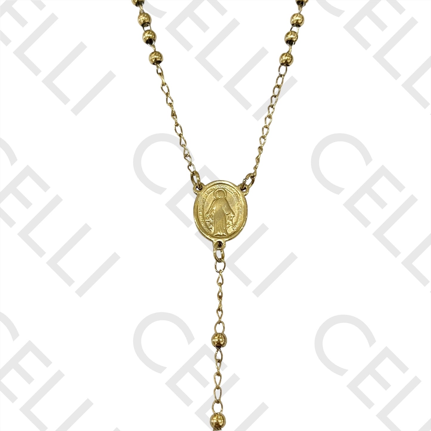 Steel Necklace - Rosary