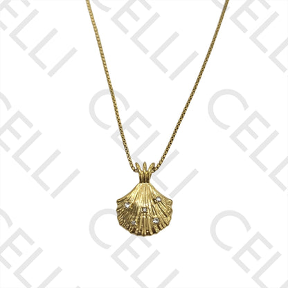 钢制胶 - 带钻贝壳