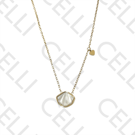 Steel Queue - shell with mother-of-pearl