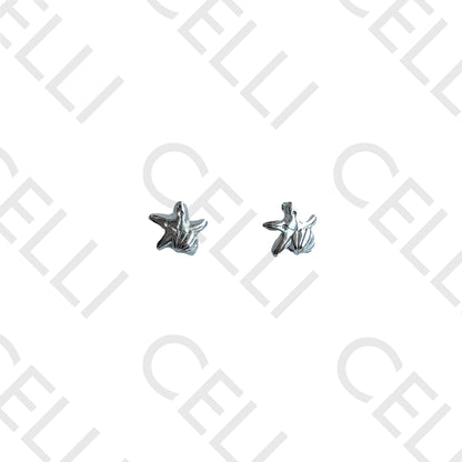 Steel Earring - Mini Starfish and Shell