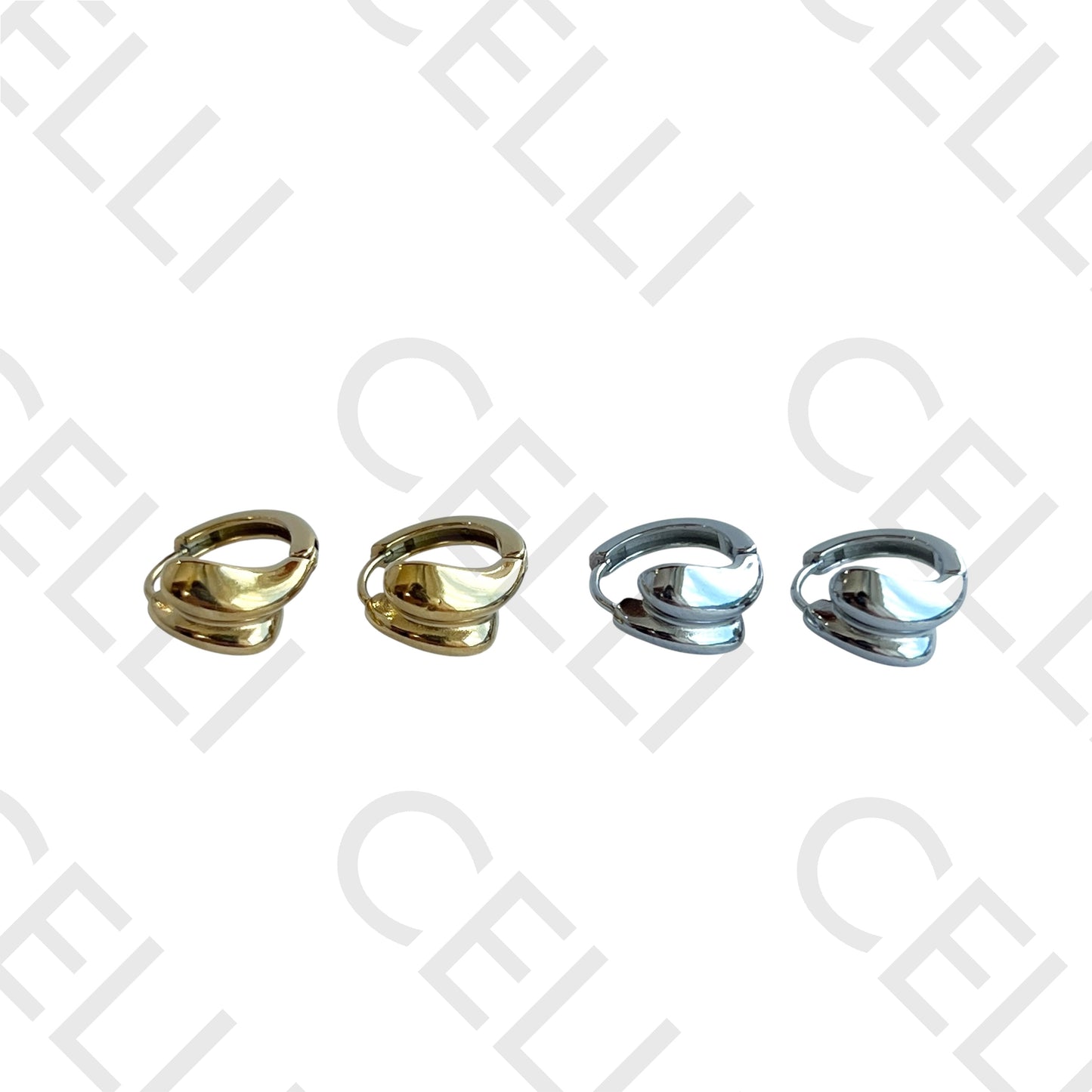 Salto de acero - argolla gota