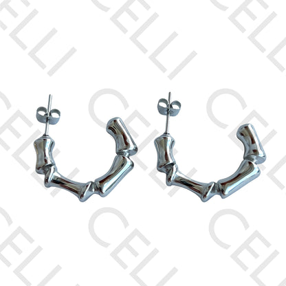 Salto de acero - bambú