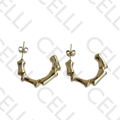 Salto de acero - bambú