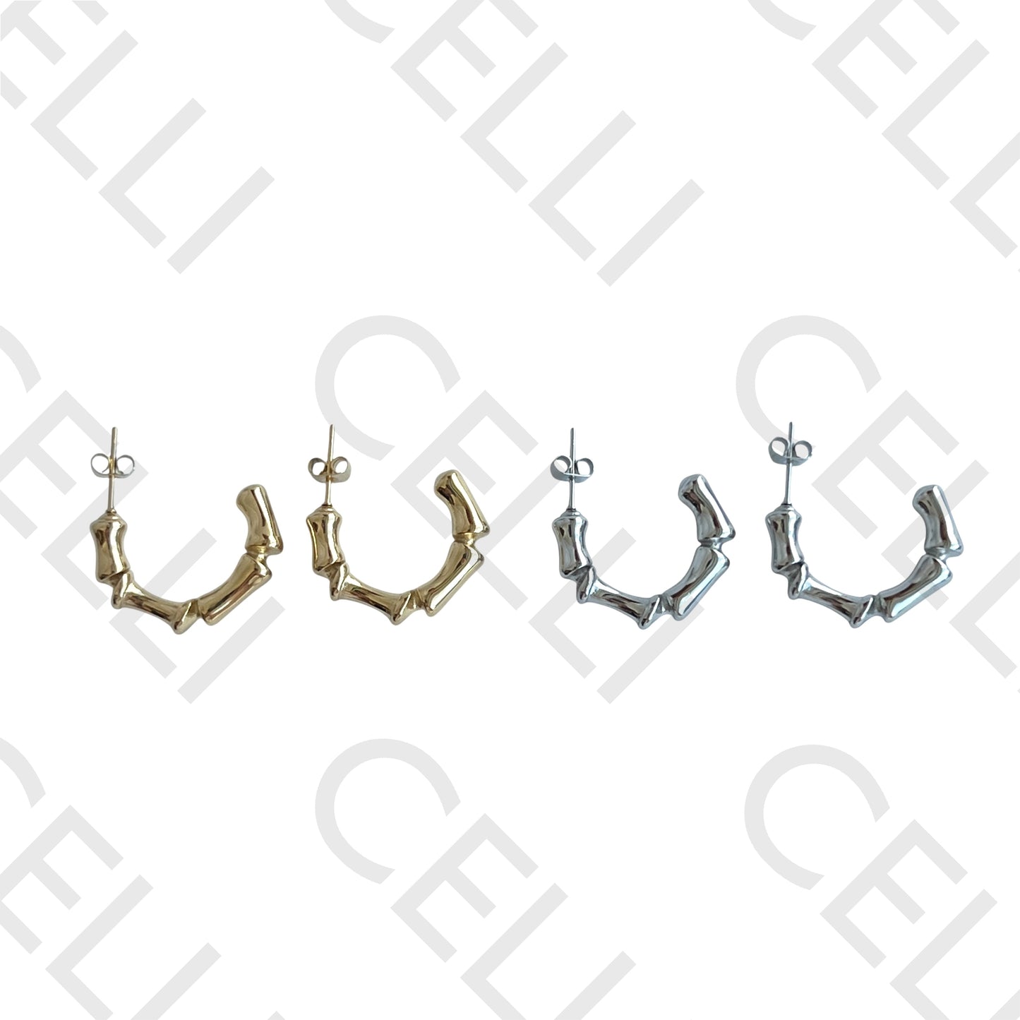 Salto de acero - bambú