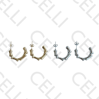 Salto de acero - bambú