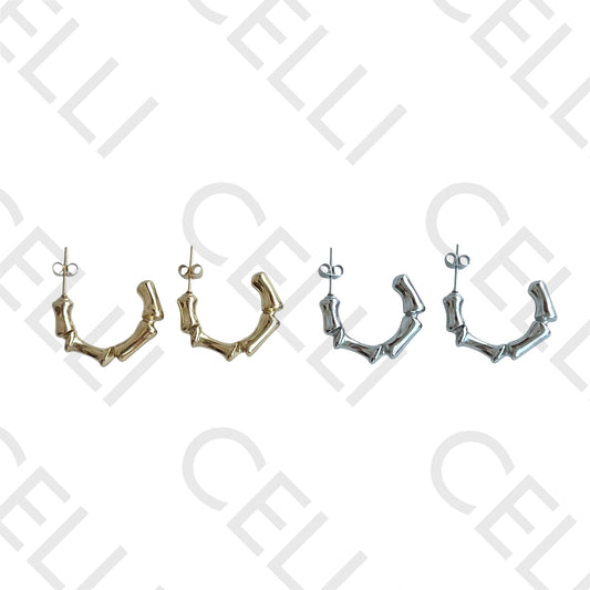 Salto de acero - bambú