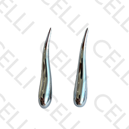 Salto de acero - gota larga ondulada