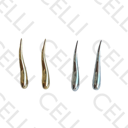 Salto de acero - gota larga ondulada