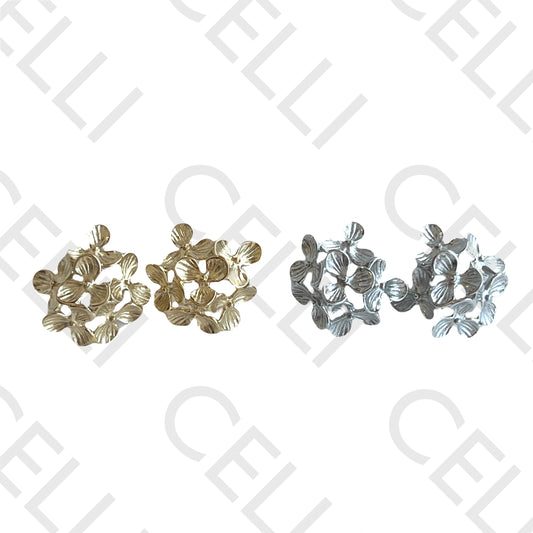 Salto de acero - flor trabajada