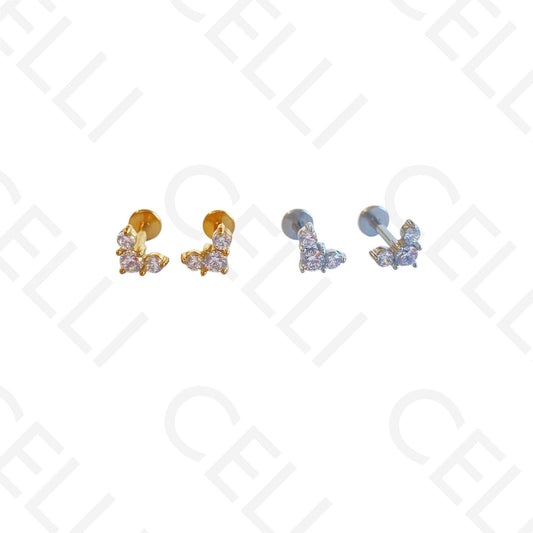 Piercing de Aço - coração