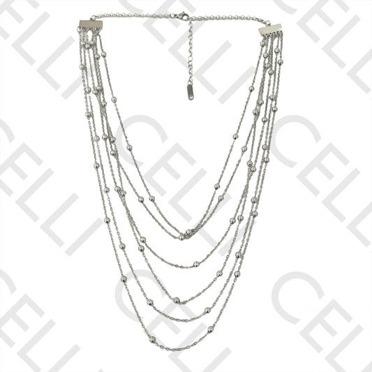 Collar de Acero - 6 piezas juntas