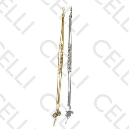 Pulseira de Aço - triplo snake