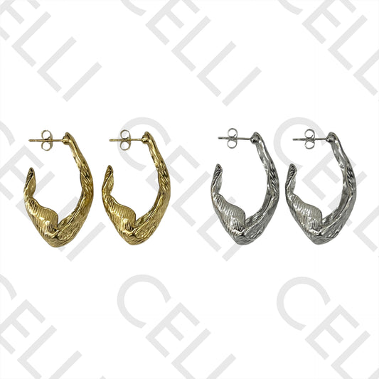 Steel Earring - detailed