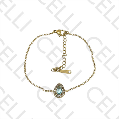 项链/手链/耳环 - 简约闪亮不锈钢