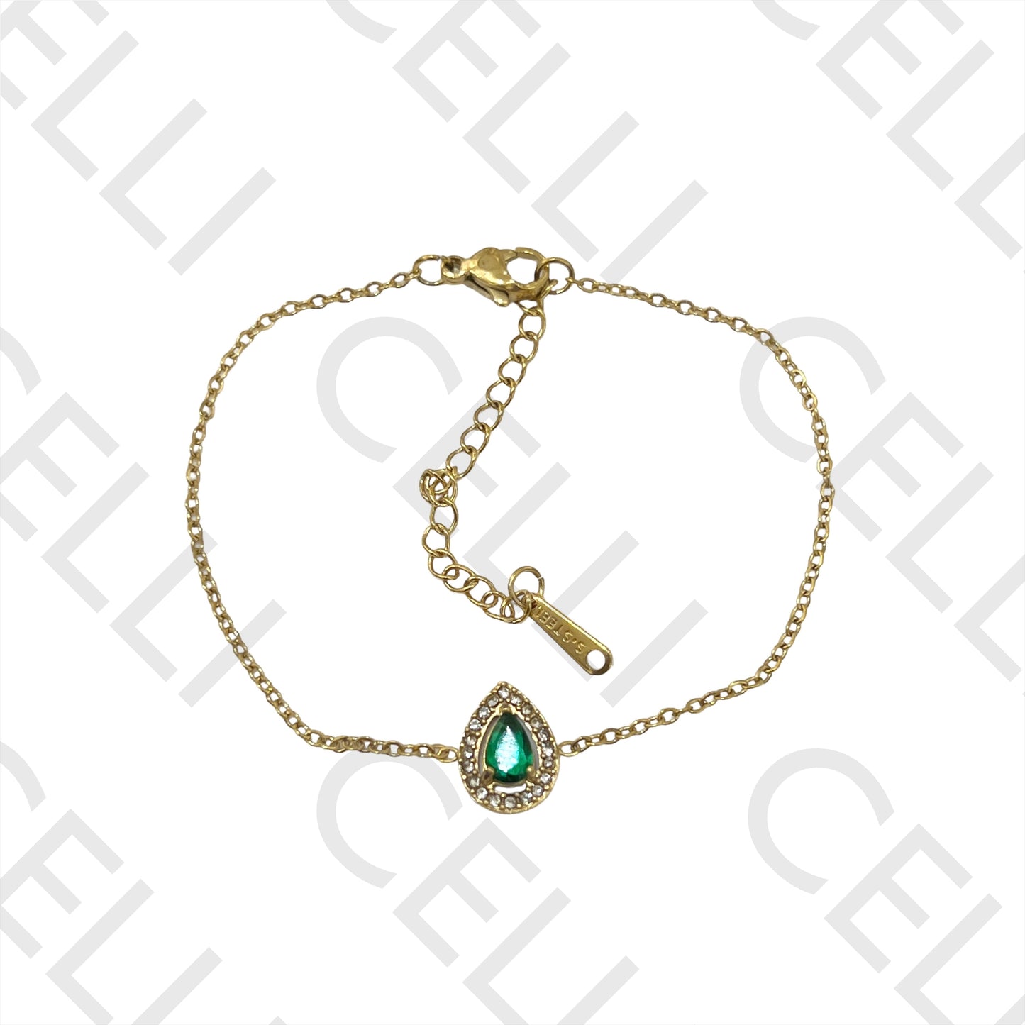 项链/手链/耳环 - 简约闪亮不锈钢