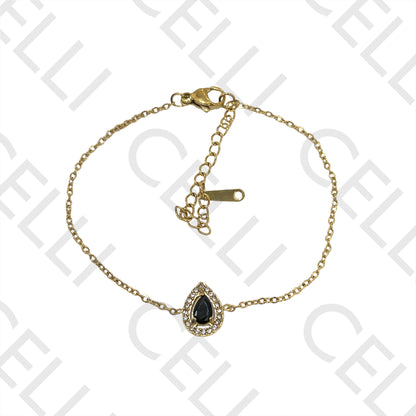 项链/手链/耳环 - 简约闪亮不锈钢