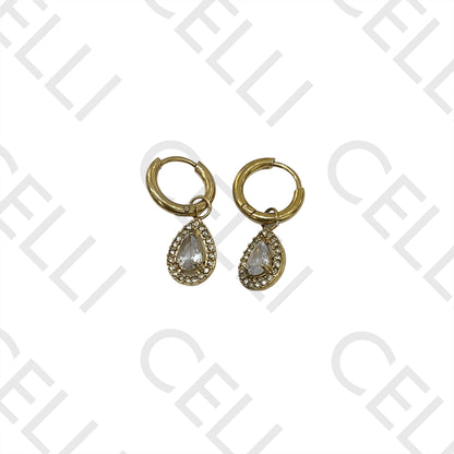 项链/手链/耳环 - 简约闪亮不锈钢