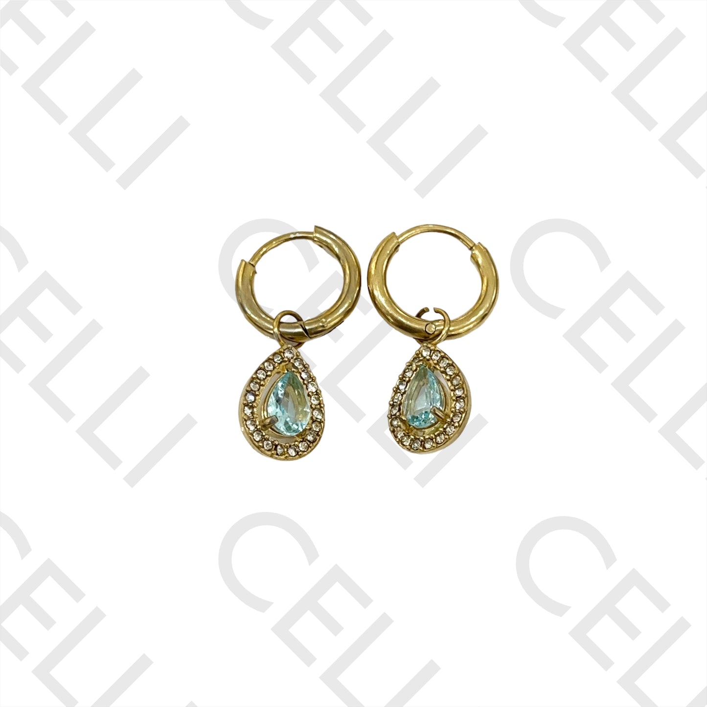 项链/手链/耳环 - 简约闪亮不锈钢