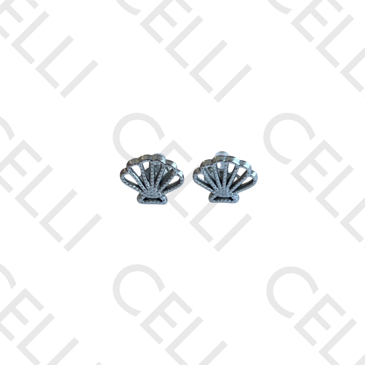 Steel Earring - Mini Shell