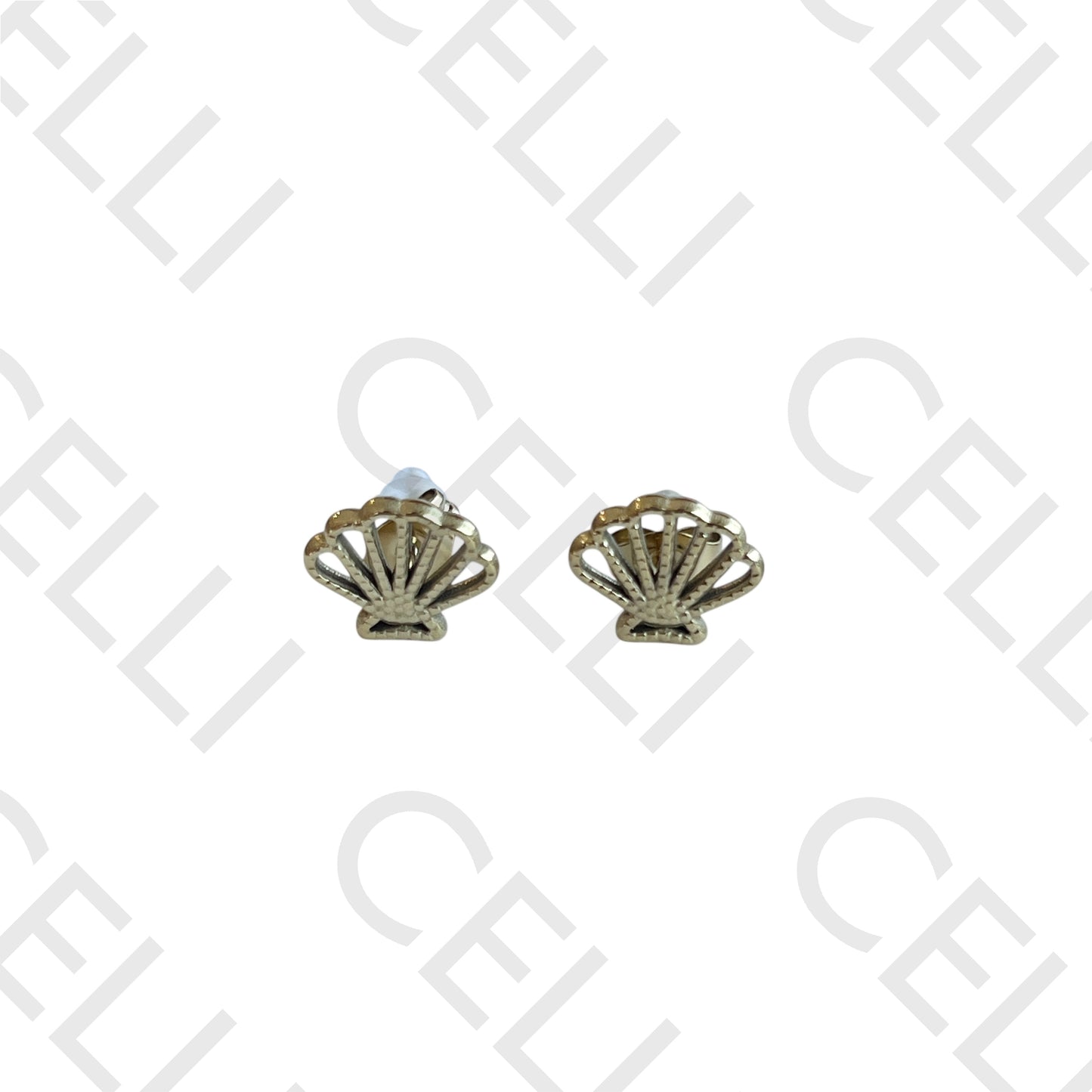 Steel Earring - Mini Shell