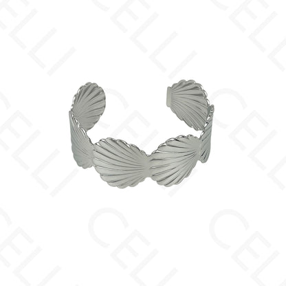 Bracelete de Aço - concha