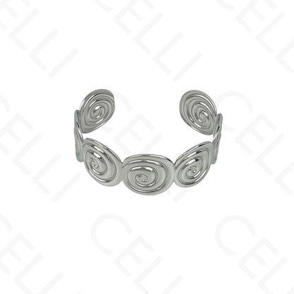 Brazalete de acero - resina con terminales de acero