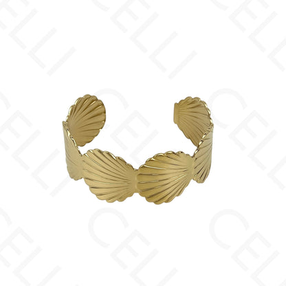 Bracelete de Aço - concha