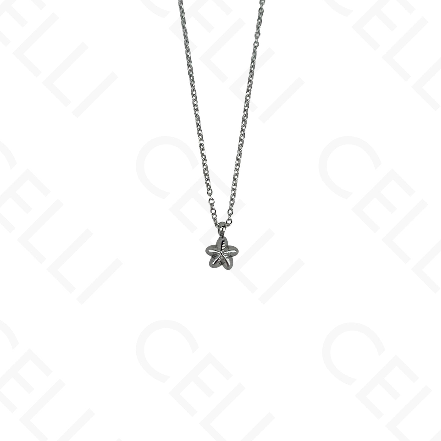 Colar de aço - estrela do mar mini