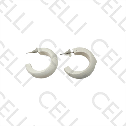 Brinco de Moda com madeira