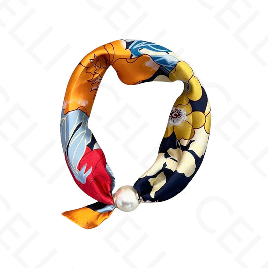 Lenço - com fecho de pérola (24 padrões disponíveis)