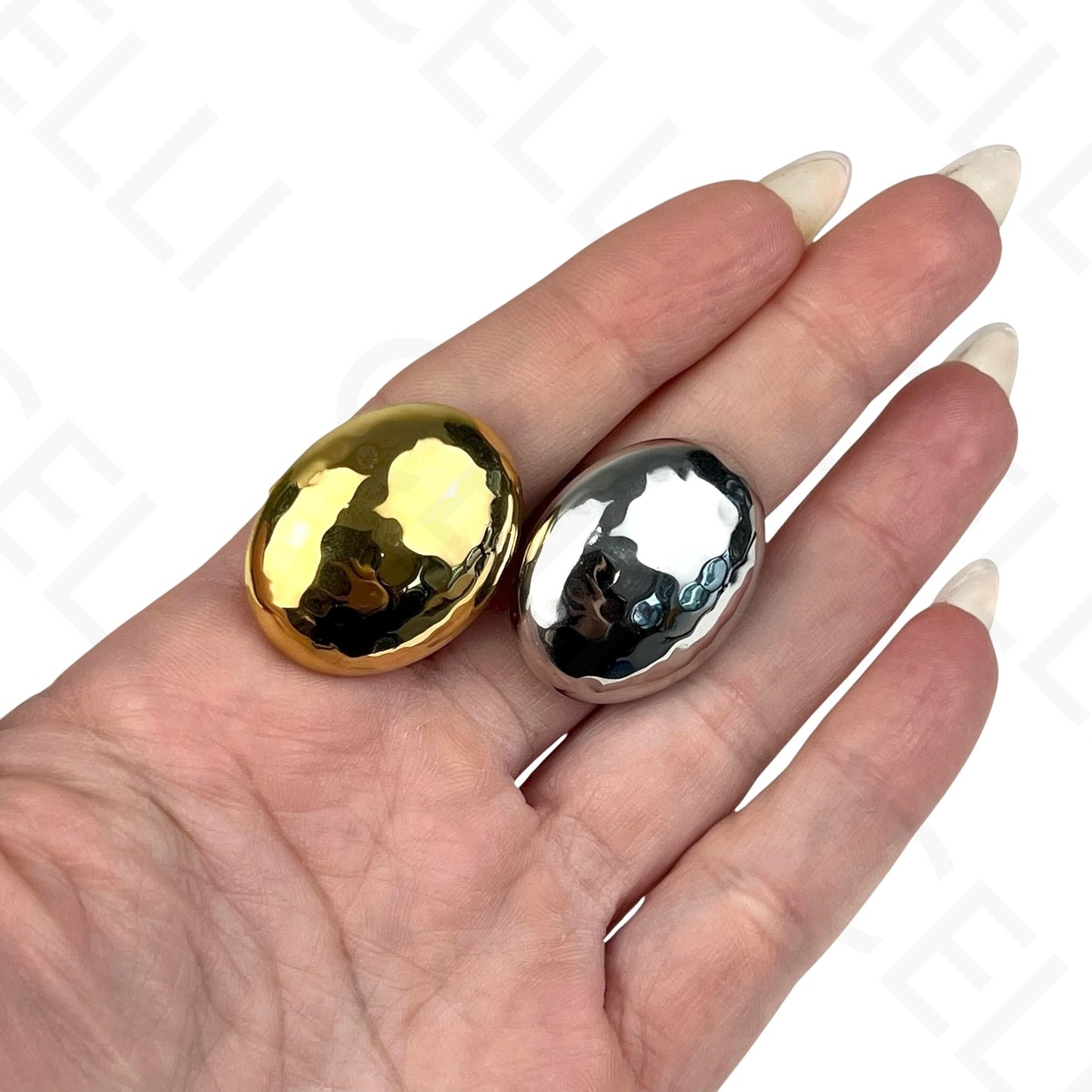 Anel de Aço Ajustável - amassado