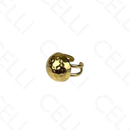 Anel de Aço Ajustável - amassado