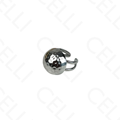 Anel de Aço Ajustável - amassado