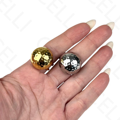 Anel de Aço Ajustável - amassado