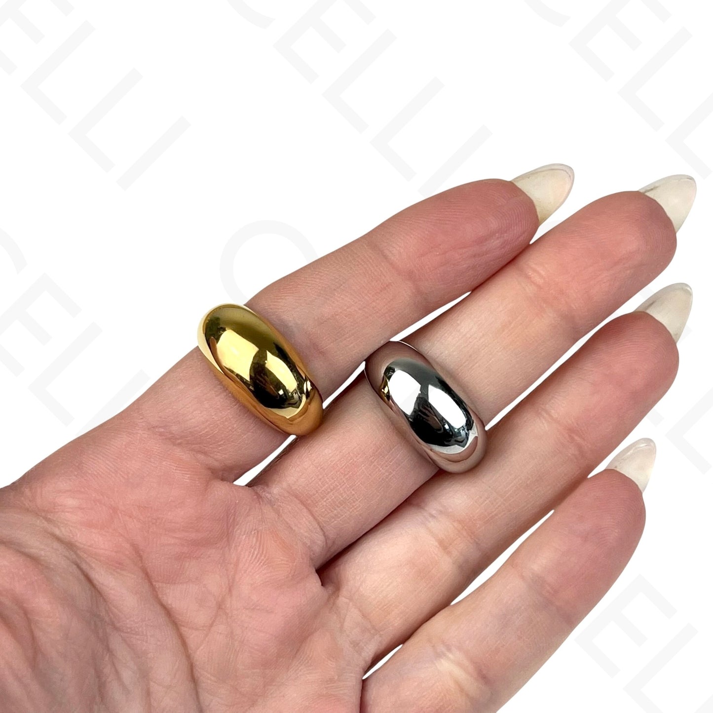 Anel de Aço Ajustável - liso