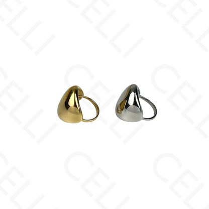 Anel de Aço Ajustável - amassado