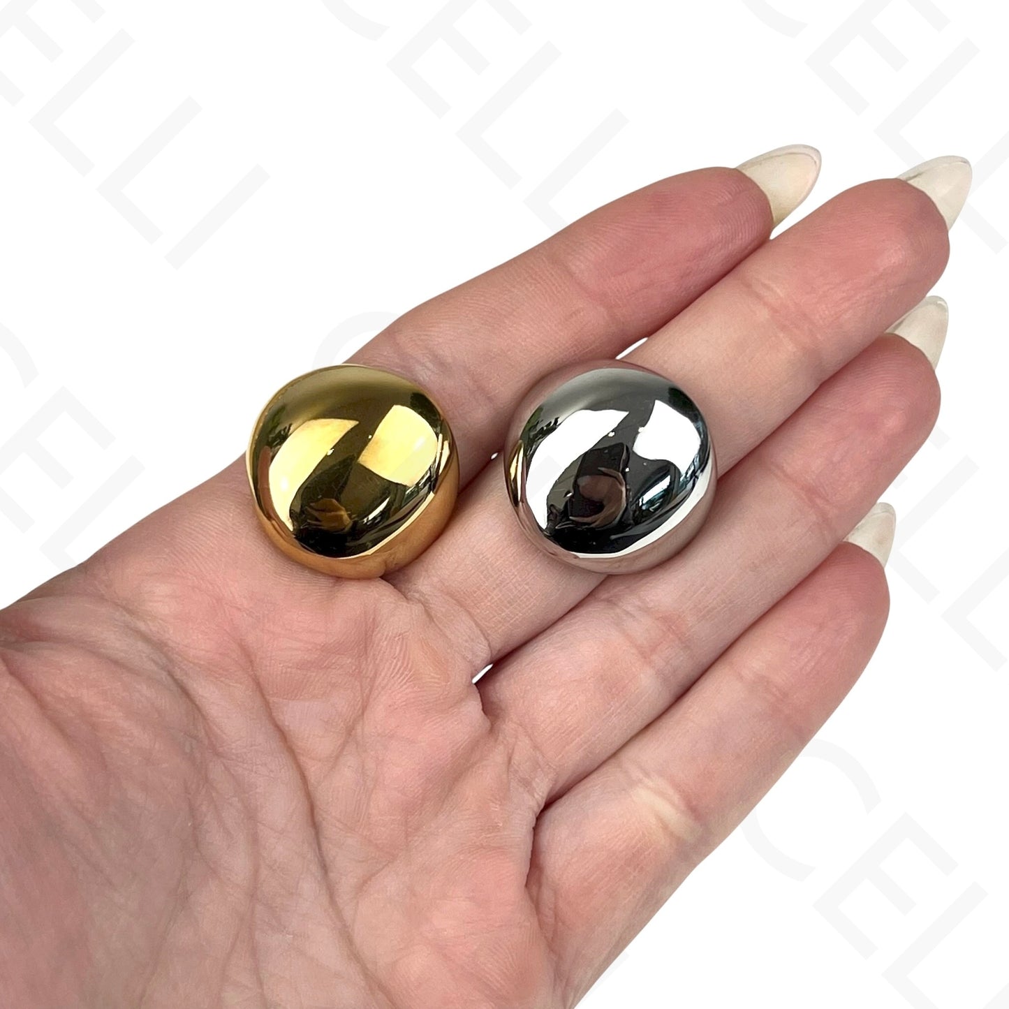 Anel de Aço Ajustável - amassado