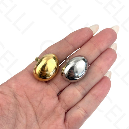 Anel de Aço Ajustável - amassado