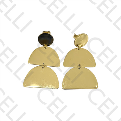 钢耳环 - （镜面款）