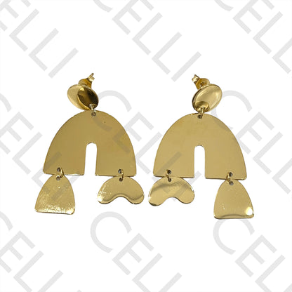 不锈钢耳环 - （镜面类型）