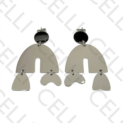 不锈钢耳环 - （镜面类型）